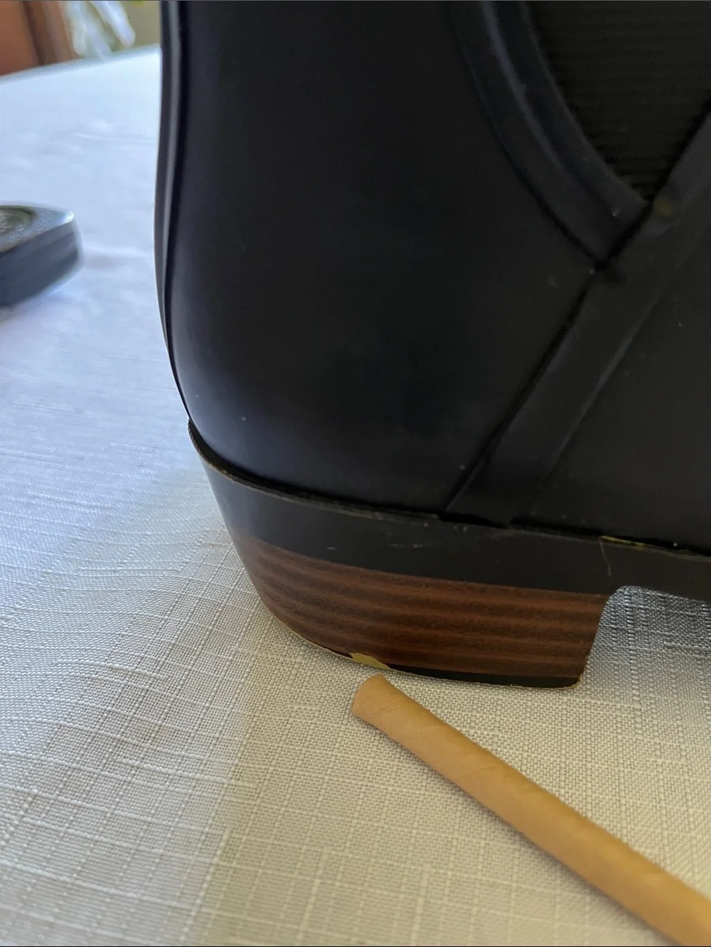 Lucky Brand Women’s Bunita Black Rain Boots Size 8